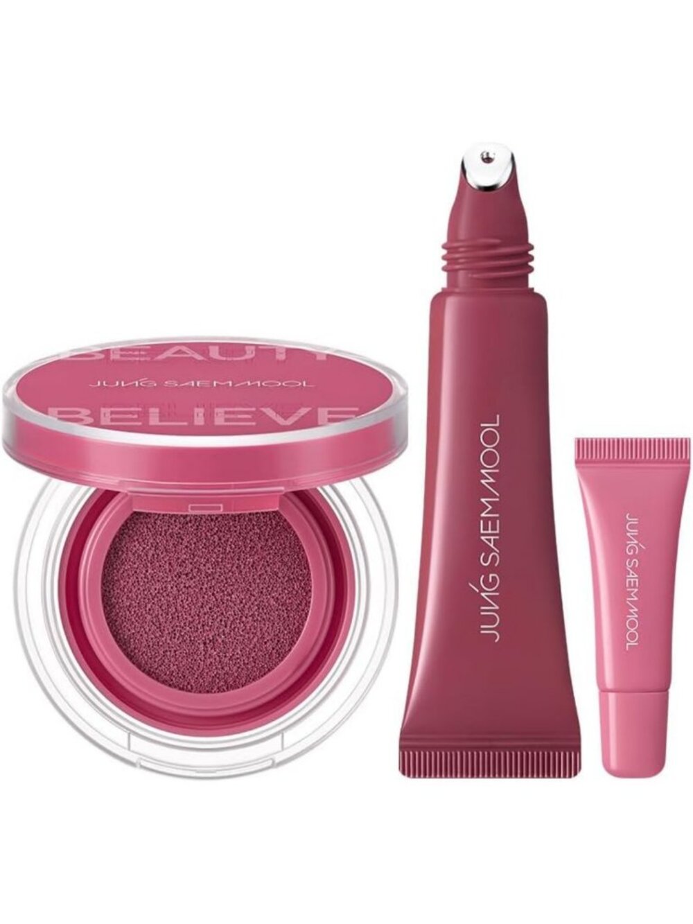 Artist Flush Trio - Fresh Berry Pink Blush Palette for Radiant Cheeks